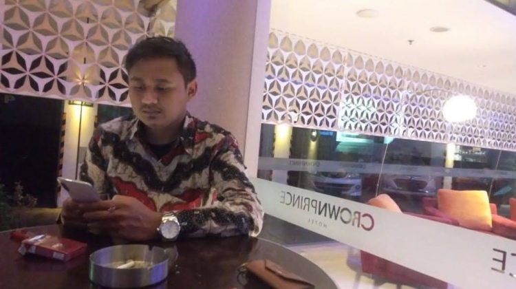 Rifa'i Wakil Ketua Pergerakan Peduli Pelestarian Lingkungan (P3L Jatim). (Foto : klikku.net / Anam)