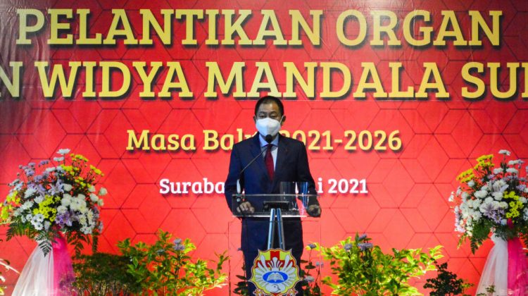  Ignasius Jonan selaku Ketua Umum YWMS periode 2021 - 2026 