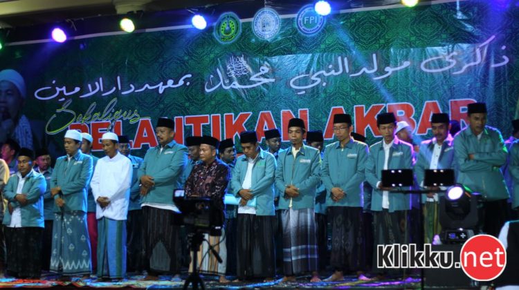 Jajaran Pengurus Ikatan Alumni Darul Amin (IKADA) Sumber Telor, Robatal, Sampang. Foto : klikku.net - Anaf