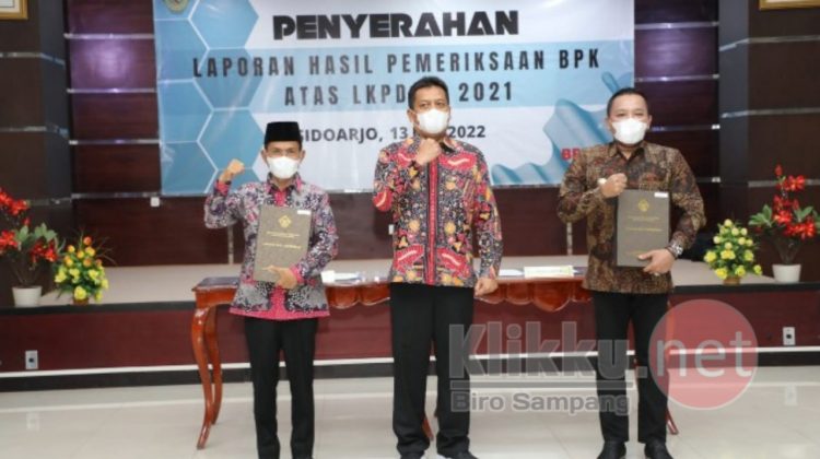 Pemkab Sampang Terima Opini WTP (Photo : Anaf/klikku)