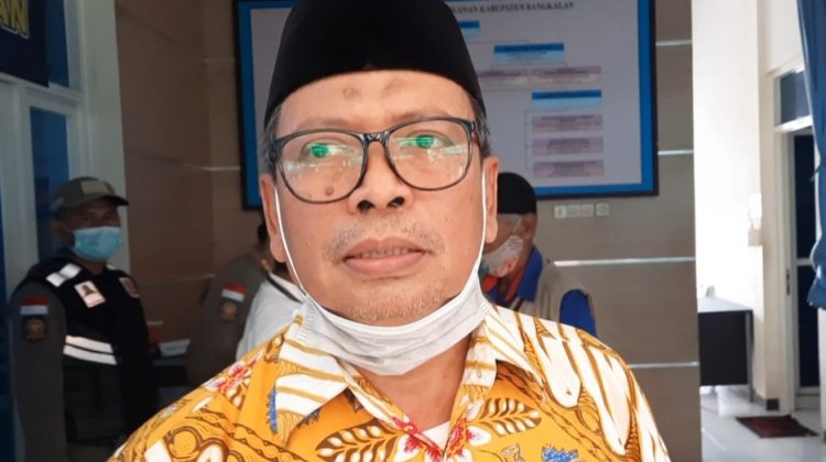 Drs. Mohamad Zaini, M.M Kapala Dinas Perikanan Bangkalan.

Foto : Anam klikku.net dok.