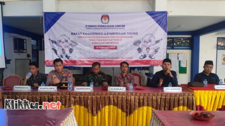 Giat Rakor dan Bimtek PPK Kecamatan Banyuates 