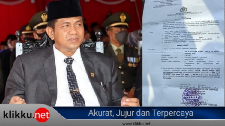 Fauzan Adima, anggota DPRD Sampang dari Fraksi Gerindra.