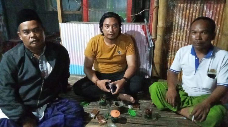 Pegiat Wilayah Arosbaya diskusi kamtibmas bersama anggota polsek setempat.