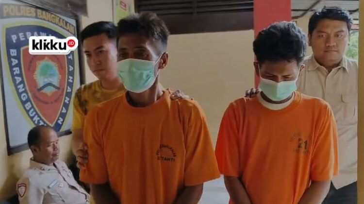 Dok klikku.id Anam. Dua tsk kasus sabu di Tanjung Bumi.
