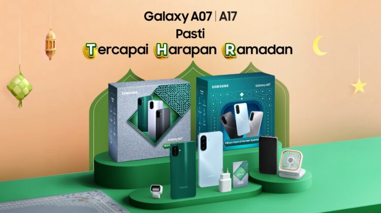 Galaxy A07 dan Galaxy A17 Hari Raya Package
