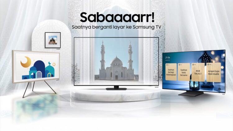 Samsung TV menghadirkan pengalaman menonton bersama keluarga yang lebih imersif selama Ramadhan