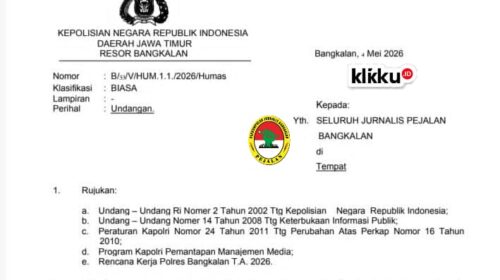 Dok Foto : klikku.id Anam Biro Bangkalan.