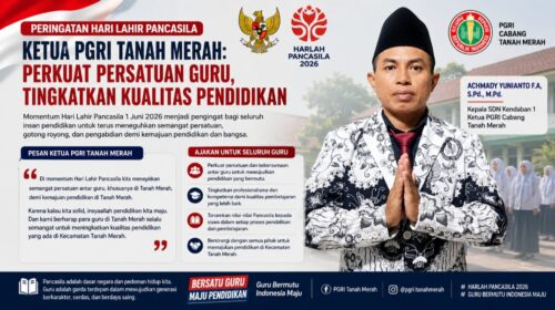 Dok foto gambar ist Anam klikku.id Biro Bangkalan. Ketua PGRI Tanah Merah Bangkalan.
