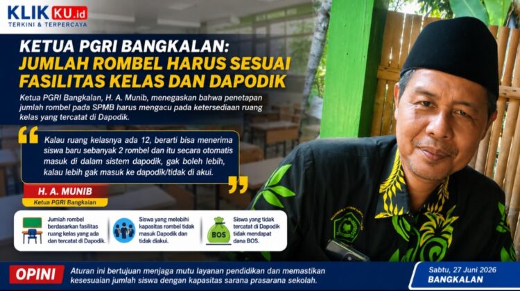 Dok gambar foto ist  KLIKKU.ID Anam Biro Bangkalan. PGRI Munib